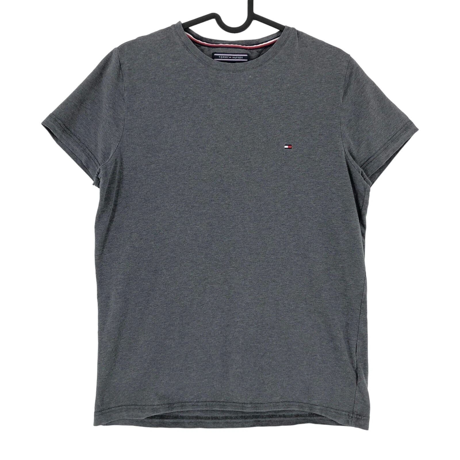 TOMMY HILFIGER Men Round Neck Slim Fit T-Shirt Size M Unisex T-shirt, Sweatshirt, Hoodie, Long Sleeve Tee - T-Shirt, Sweatshirt, Hoodie
