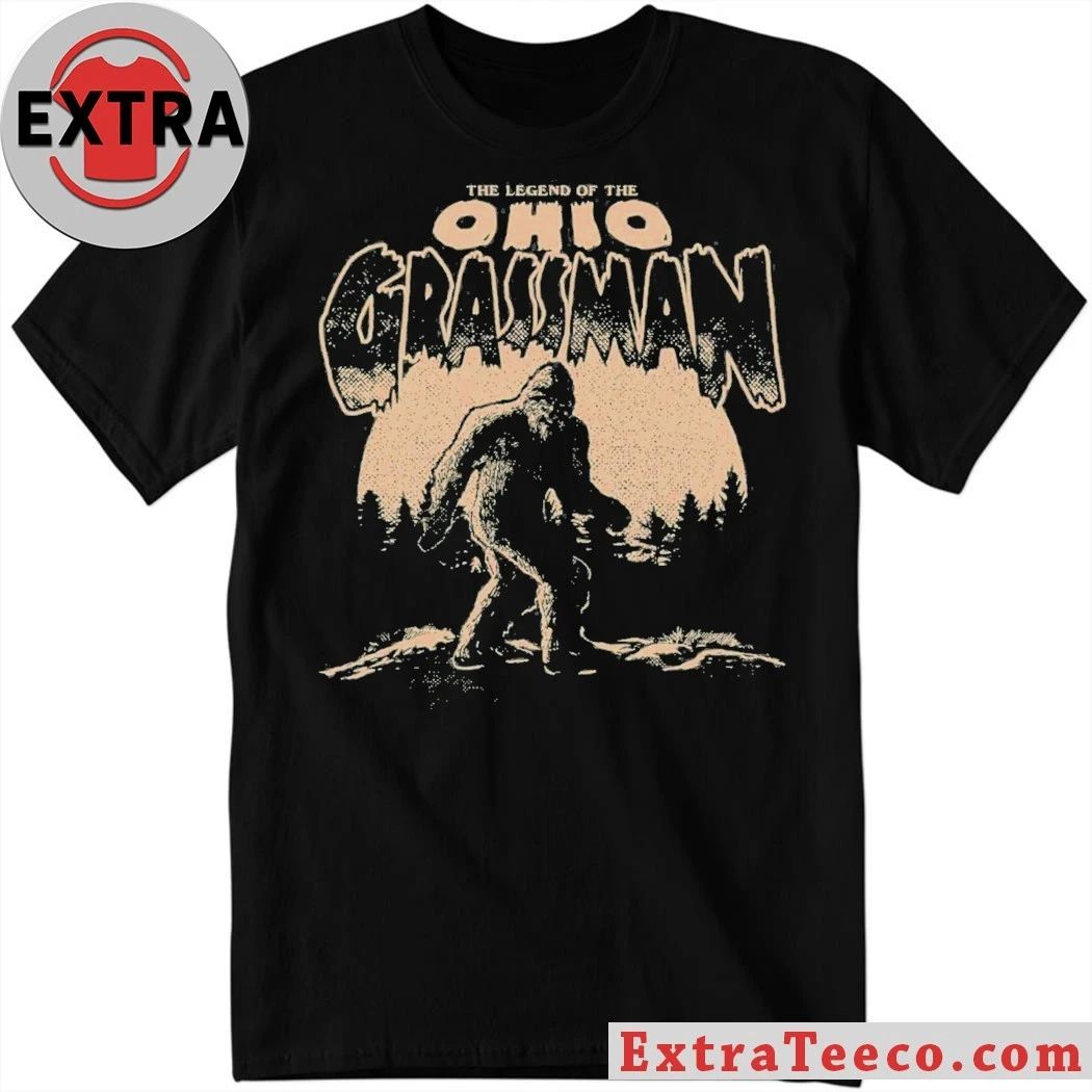 Original The Legend Of The Ohio Grassman Shirt Unisex T-shirt, Sweatshirt, Hoodie, Long Sleeve Tee - T-Shirt, Sweatshirt, Hoodie