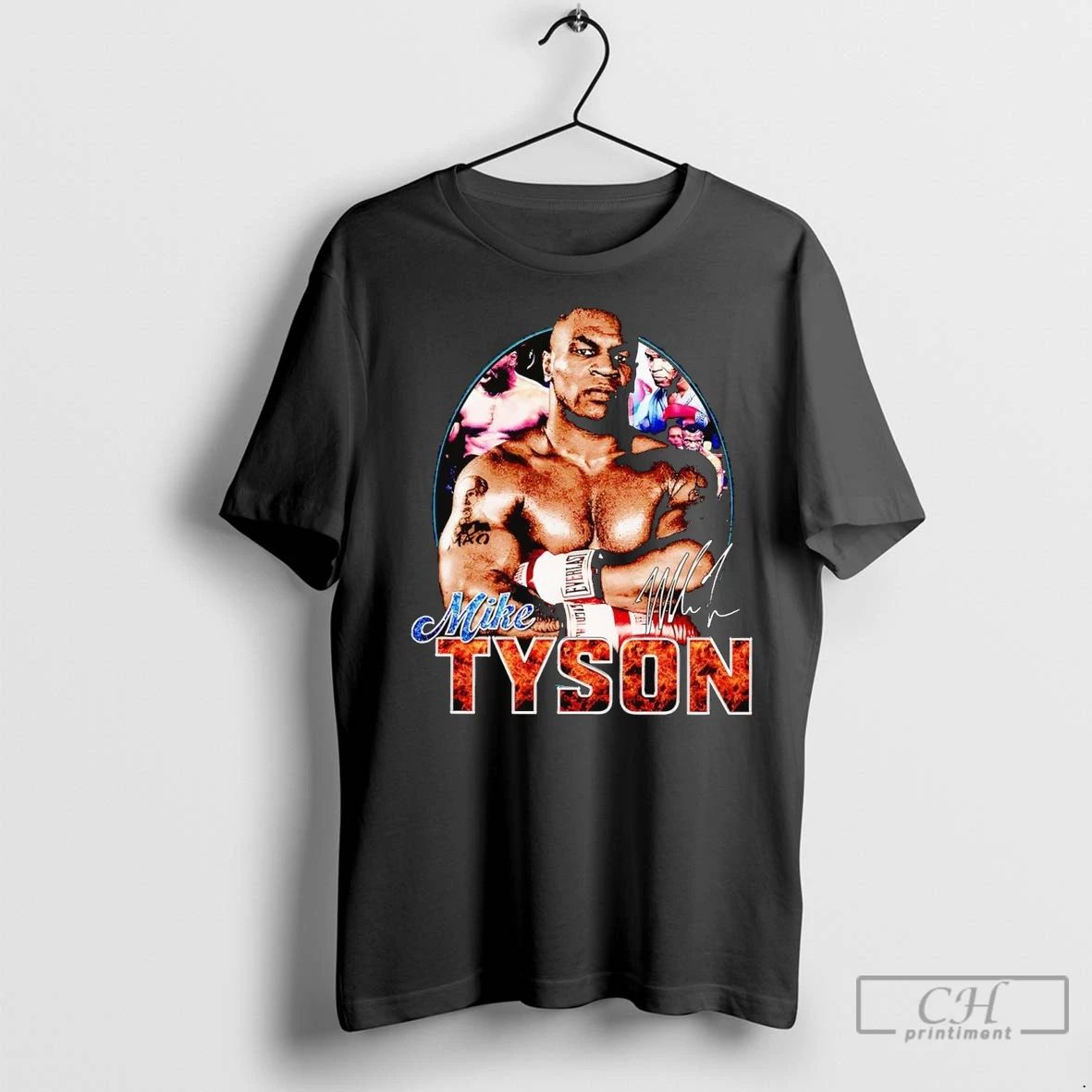 Premium Mike Tyson A Man Who Was Friendly 2 Sided Unisex T-shirt, Sweatshirt, Hoodie, Long Sleeve Tee - T-Shirt, Sweatshirt, Hoodie