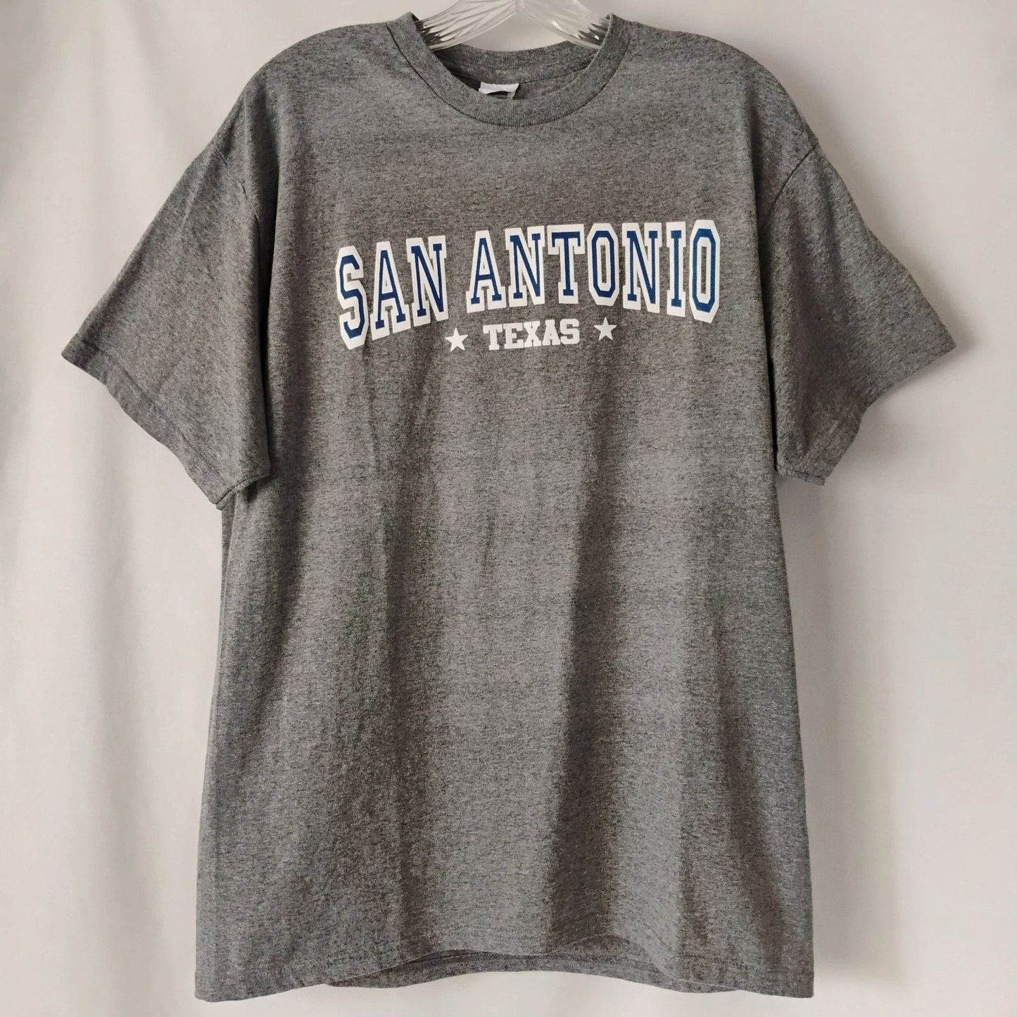 Men's L San Antonio Texas USA American Graphic Tee Gray Short Sleeve Tee Large Unisex T-shirt, Sweatshirt, Hoodie, Long Sleeve Tee - T-Shirt, Sweatshirt, Hoodie