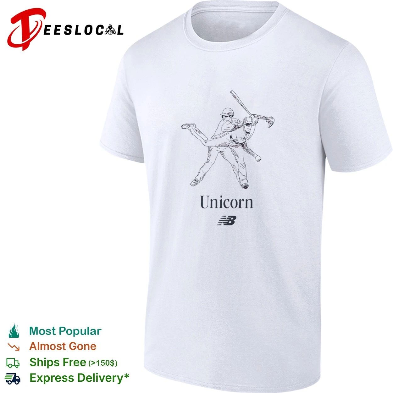 Shohei Ohtani Unicorn New Balance Los Angeles Dodgers T-shirt Unisex T-shirt, Sweatshirt, Hoodie, Long Sleeve Tee - T-Shirt, Sweatshirt, Hoodie