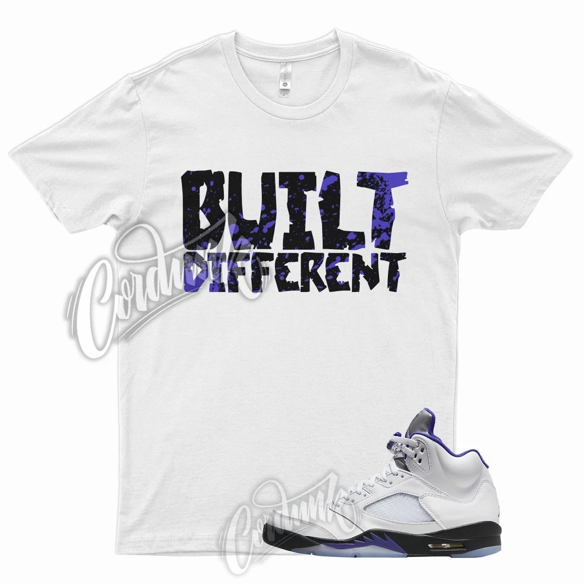 BUILT Shirt for J1 5 Concord Grape Dark Purple 11 XI 6 Rings Persian Violet Unisex T-shirt, Sweatshirt, Hoodie, Long Sleeve Tee - T-Shirt, Sweatshirt, Hoodie