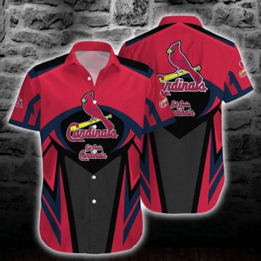 St. Louis Cardinals Bold Chevron Hawaiian Shirt Unisex T-shirt, Sweatshirt, Hoodie, Long Sleeve Tee - T-Shirt, Sweatshirt, Hoodie
