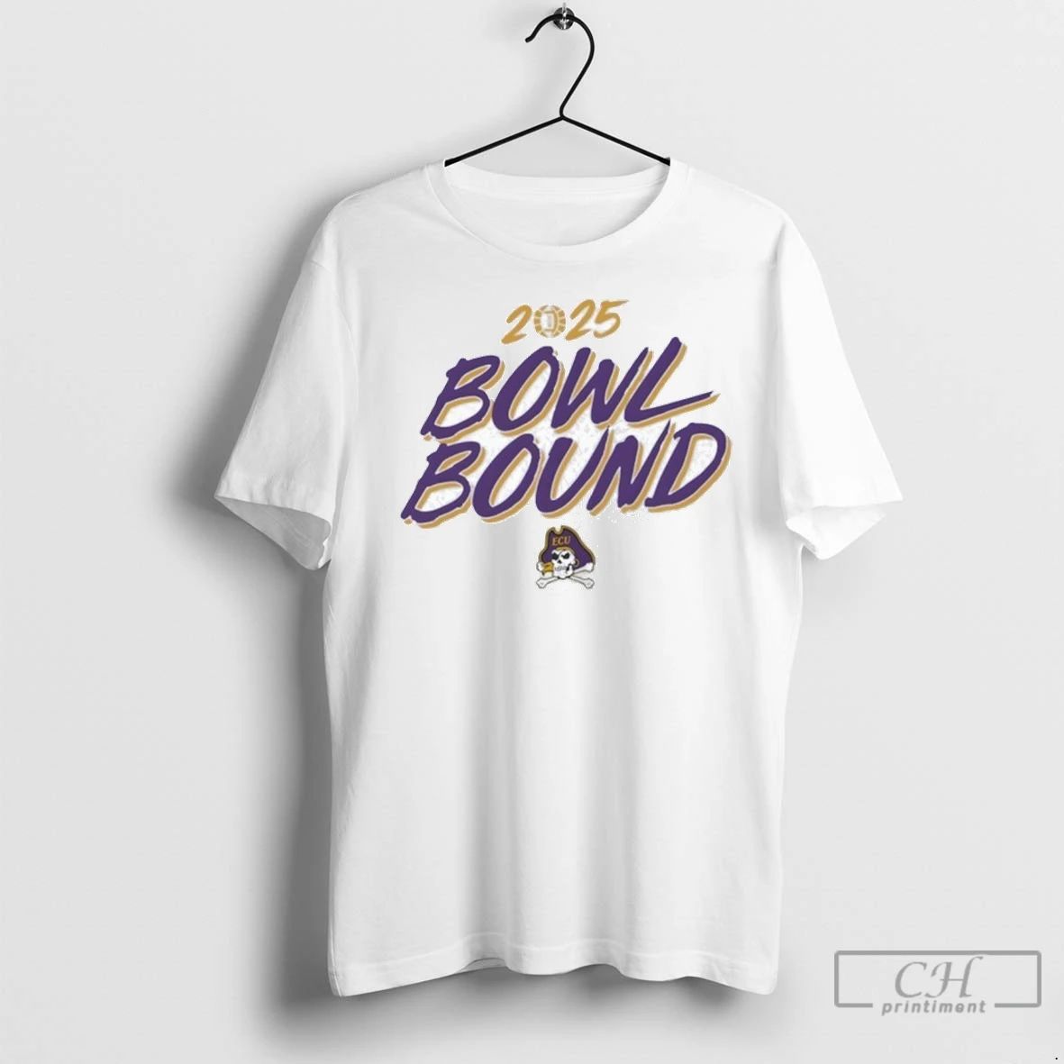 Premium Ecu Pirates 2025 Bowl Season Bound Unisex T-shirt, Sweatshirt, Hoodie, Long Sleeve Tee - T-Shirt, Sweatshirt, Hoodie