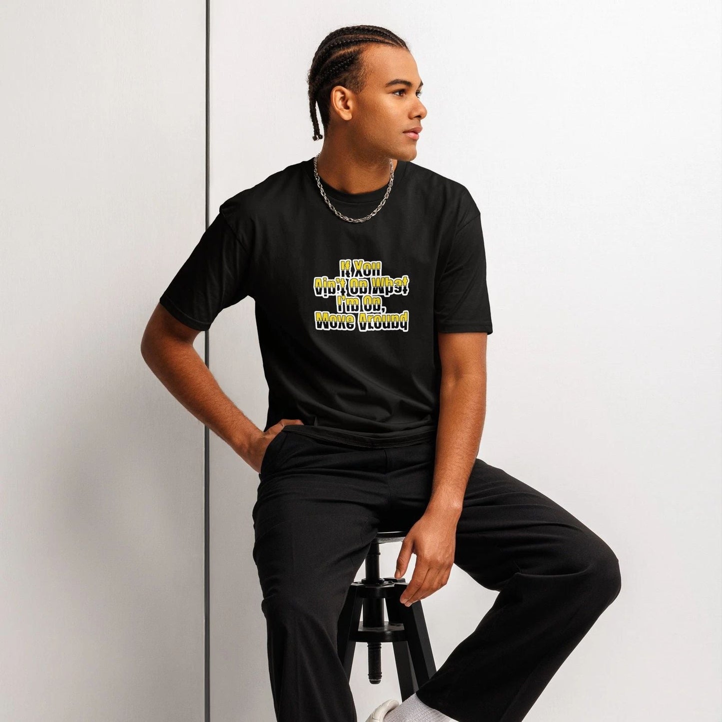 Quote Men's Premium Short Sleeve Tee Unisex T-shirt, Sweatshirt, Hoodie, Long Sleeve Tee - T-Shirt, Sweatshirt, Hoodie