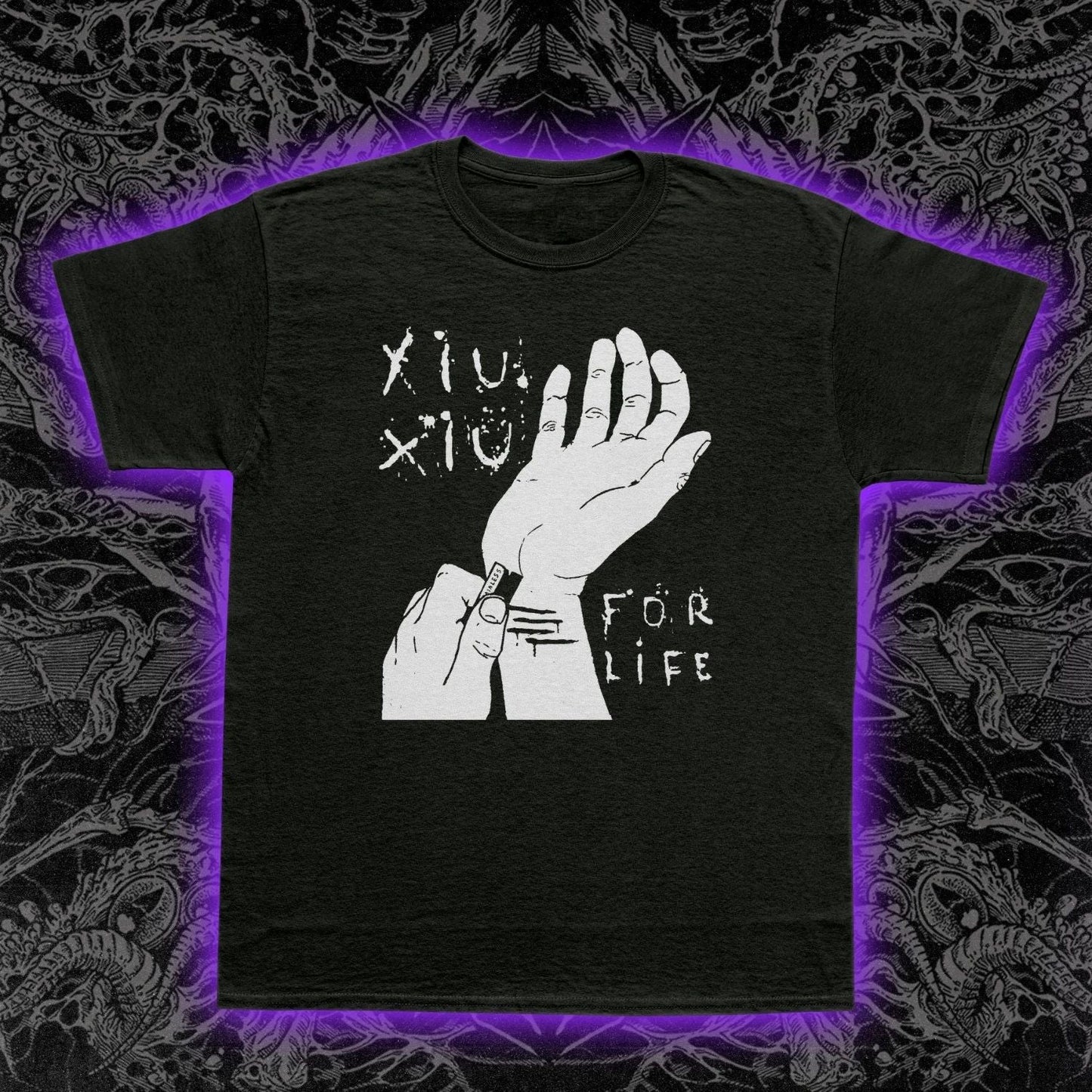 Xiu Xiu For Life T-Shirt Experimental Noise Art Pop Post-Punk Music Tee S-5XL Unisex T-shirt, Sweatshirt, Hoodie, Long Sleeve Tee - T-Shirt, Sweatshirt, Hoodie