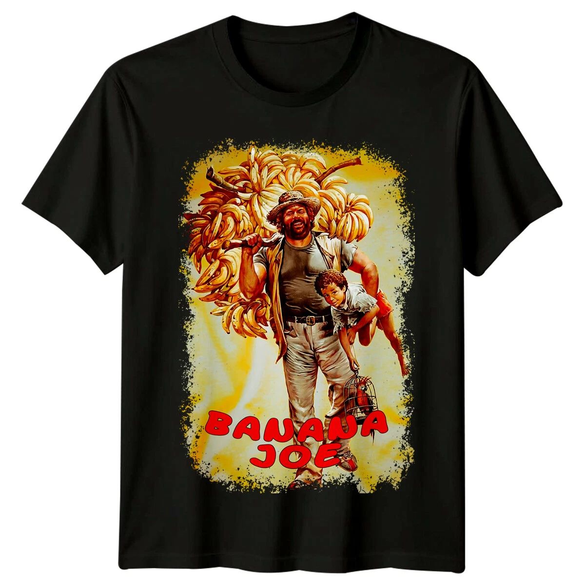 Banana Joe (1982) Movie Poster Inspired T-Shirt Retro 80s Tee Unisex T-shirt, Sweatshirt, Hoodie, Long Sleeve Tee - T-Shirt, Sweatshirt, Hoodie