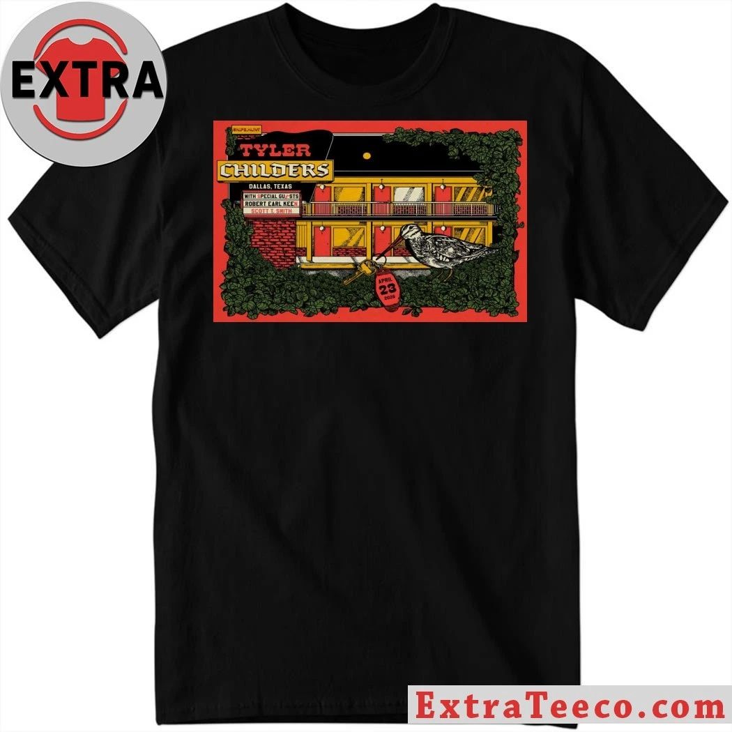 Tyler Childers At Dos Equis Pavilion On April 23 2026 Poster Shirt Unisex T-shirt, Sweatshirt, Hoodie, Long Sleeve Tee - T-Shirt, Sweatshirt, Hoodie