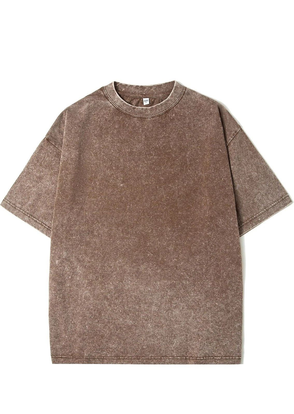 230G T-Shirt Oversized Acid Washed Tee Print Retro Punk T-Shirt all sizes Unisex T-shirt, Sweatshirt, Hoodie, Long Sleeve Tee - T-Shirt, Sweatshirt, Hoodie