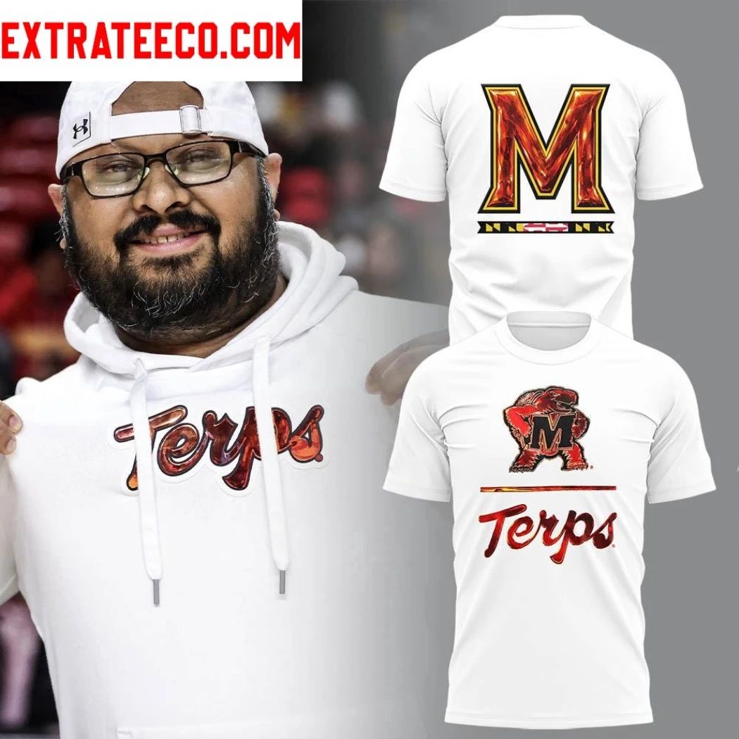 Maryland Terrapins Hoops Mens Basketball 2026 Logo Two Sided Hoodie T-Shirt Unisex T-shirt, Sweatshirt, Hoodie, Long Sleeve Tee - T-Shirt, Sweatshirt, Hoodie