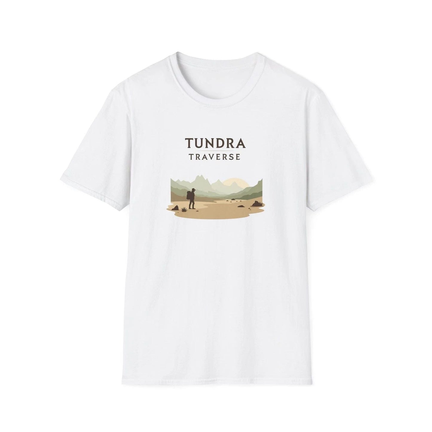 Tundra Traverse - Earthly Expedition | hiking landscape tee Unisex T-shirt, Sweatshirt, Hoodie, Long Sleeve Tee - T-Shirt, Sweatshirt, Hoodie