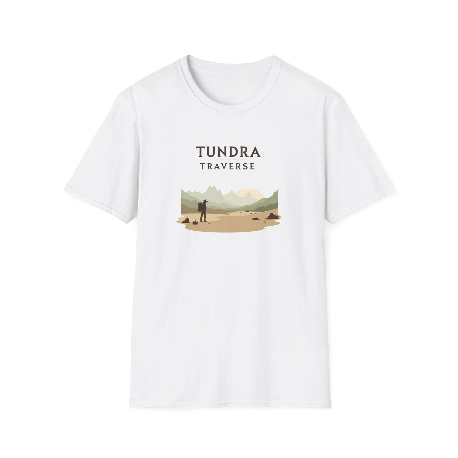 Tundra Traverse - Earthly Expedition | hiking landscape tee Unisex T-shirt, Sweatshirt, Hoodie, Long Sleeve Tee - T-Shirt, Sweatshirt, Hoodie