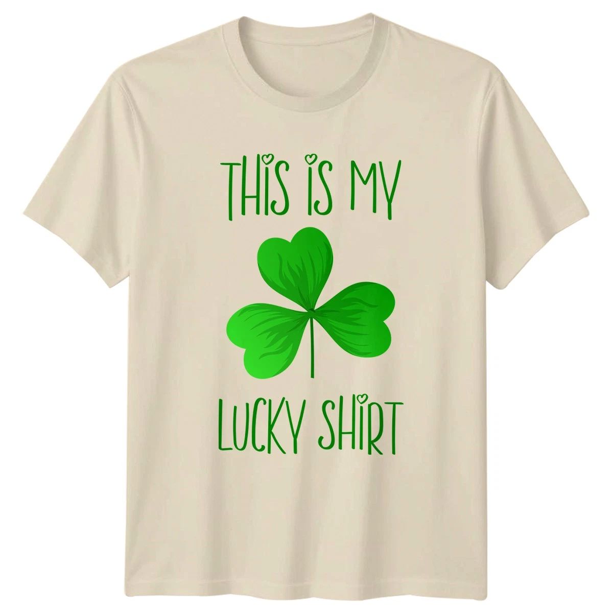 This Is My Lucky Shirt T-Shirt Shamrock St Patricks Day Unisex T-shirt, Sweatshirt, Hoodie, Long Sleeve Tee - T-Shirt, Sweatshirt, Hoodie