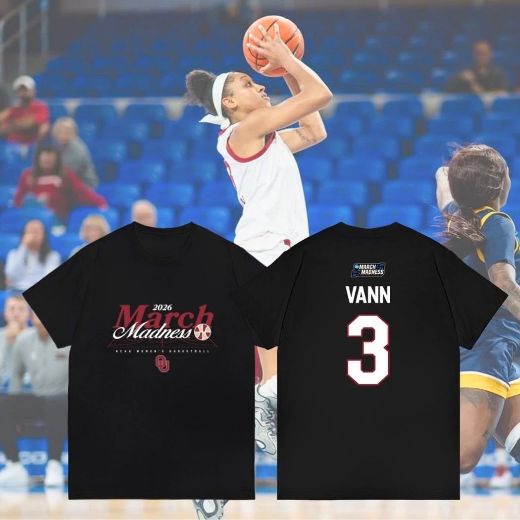 Zya Vann #3 Oklahoma Sooners Womens Basketball 2026 March Madness Souvenir Shirt Unisex T-shirt, Sweatshirt, Hoodie, Long Sleeve Tee - T-Shirt, Sweatshirt, Hoodie