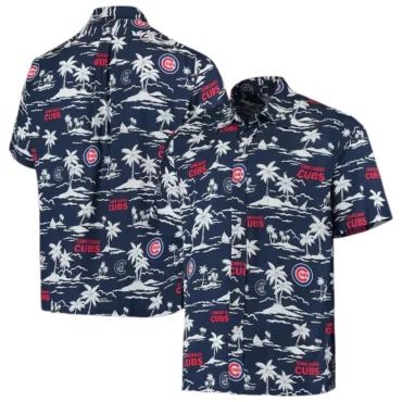 Chicago Cubs Tropic Adventure Hawaiian Shirt Unisex T-shirt, Sweatshirt, Hoodie, Long Sleeve Tee - T-Shirt, Sweatshirt, Hoodie