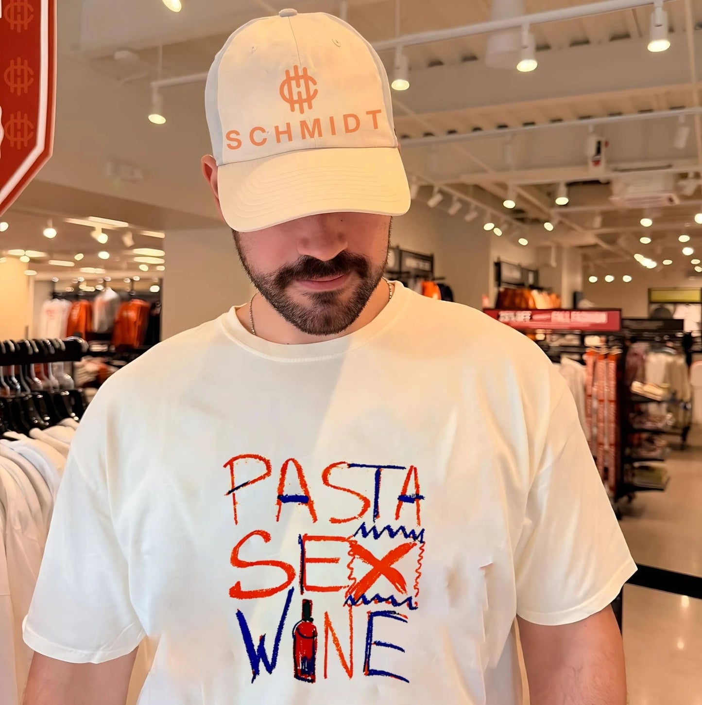 Pasta Sex Wine signature shirt Unisex T-shirt, Sweatshirt, Hoodie, Long Sleeve Tee - T-Shirt, Sweatshirt, Hoodie