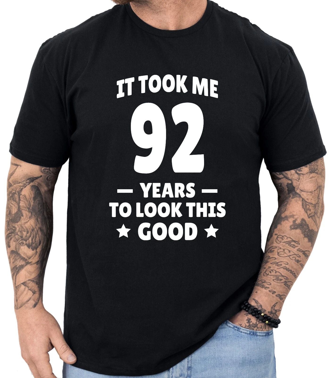 92nd Birthday Shirt Turning 92 Birthday Gift 92nd Birthday Gifts Men and Women Unisex T-shirt, Sweatshirt, Hoodie, Long Sleeve Tee - T-Shirt, Sweatshirt, Hoodie