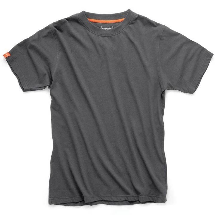 Scruffs Eco Worker Mens Grey Classic Short Sleeve Professional T-Shirt Unisex T-shirt, Sweatshirt, Hoodie, Long Sleeve Tee - T-Shirt, Sweatshirt, Hoodie