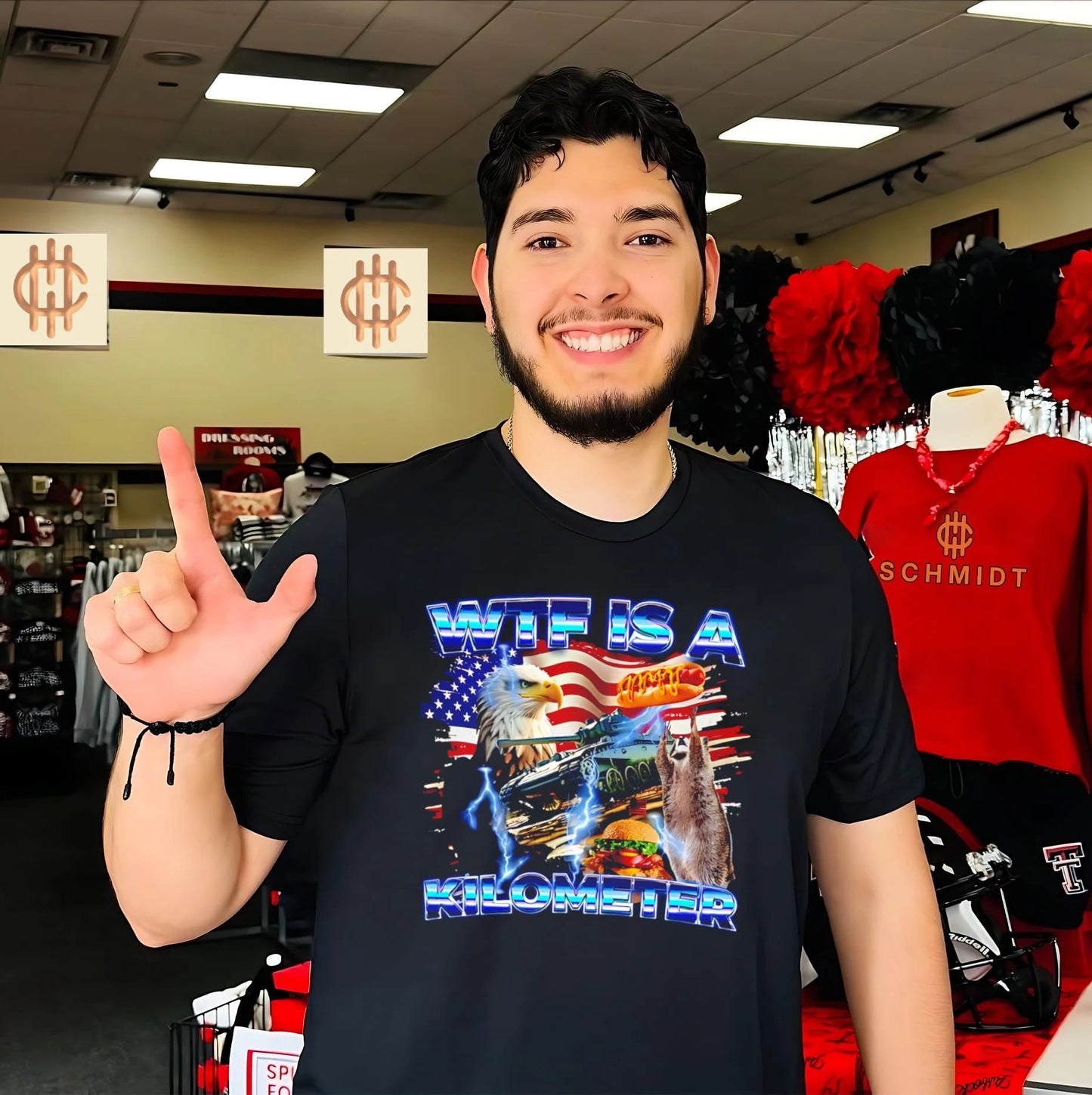 Wtf is a kilometer American flag shirt Unisex T-shirt, Sweatshirt, Hoodie, Long Sleeve Tee - T-Shirt, Sweatshirt, Hoodie