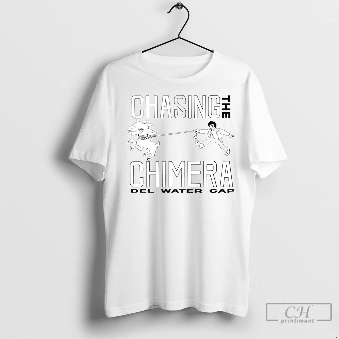 Premium Del Water Gap Goat Chasing The Chimera Unisex T-shirt, Sweatshirt, Hoodie, Long Sleeve Tee - T-Shirt, Sweatshirt, Hoodie