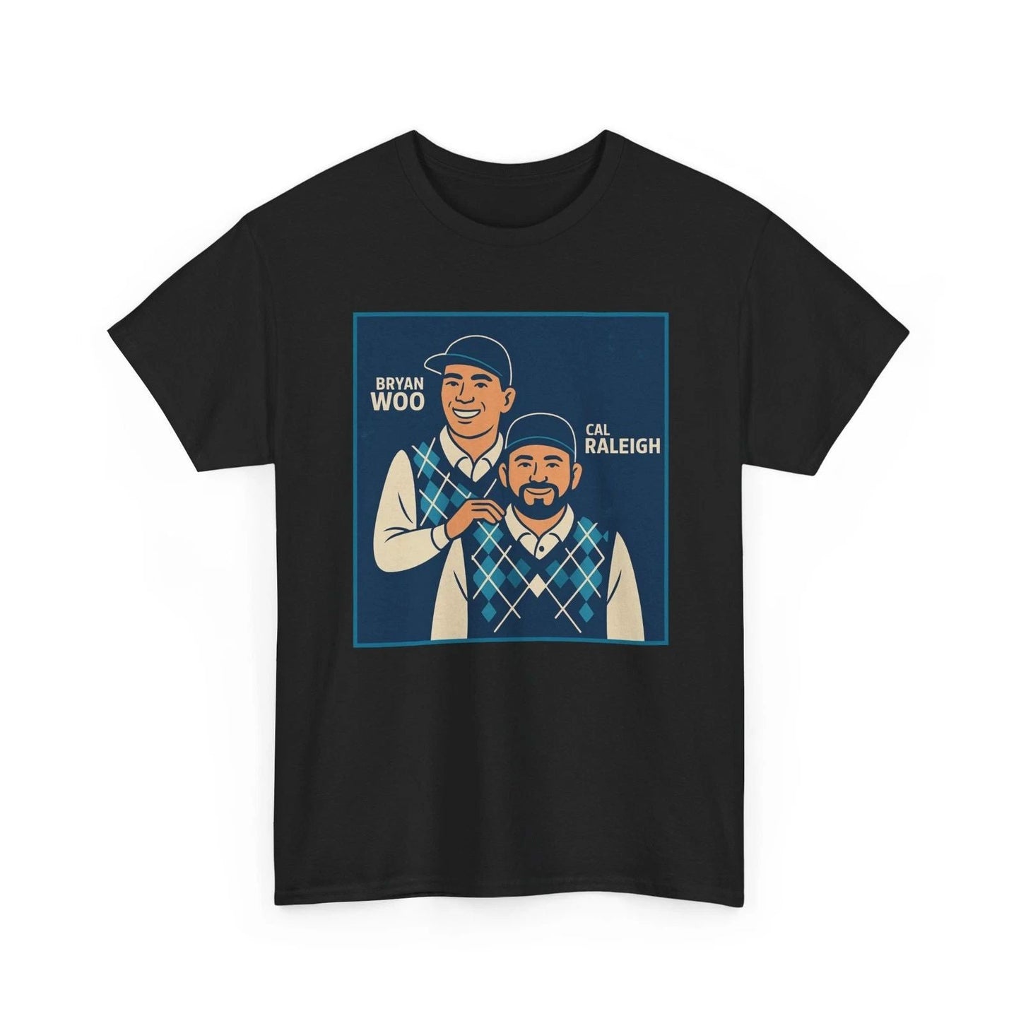 Bryan Woo And Cal Raleigh Unisex Shirt Unisex T-shirt, Sweatshirt, Hoodie, Long Sleeve Tee - T-Shirt, Sweatshirt, Hoodie