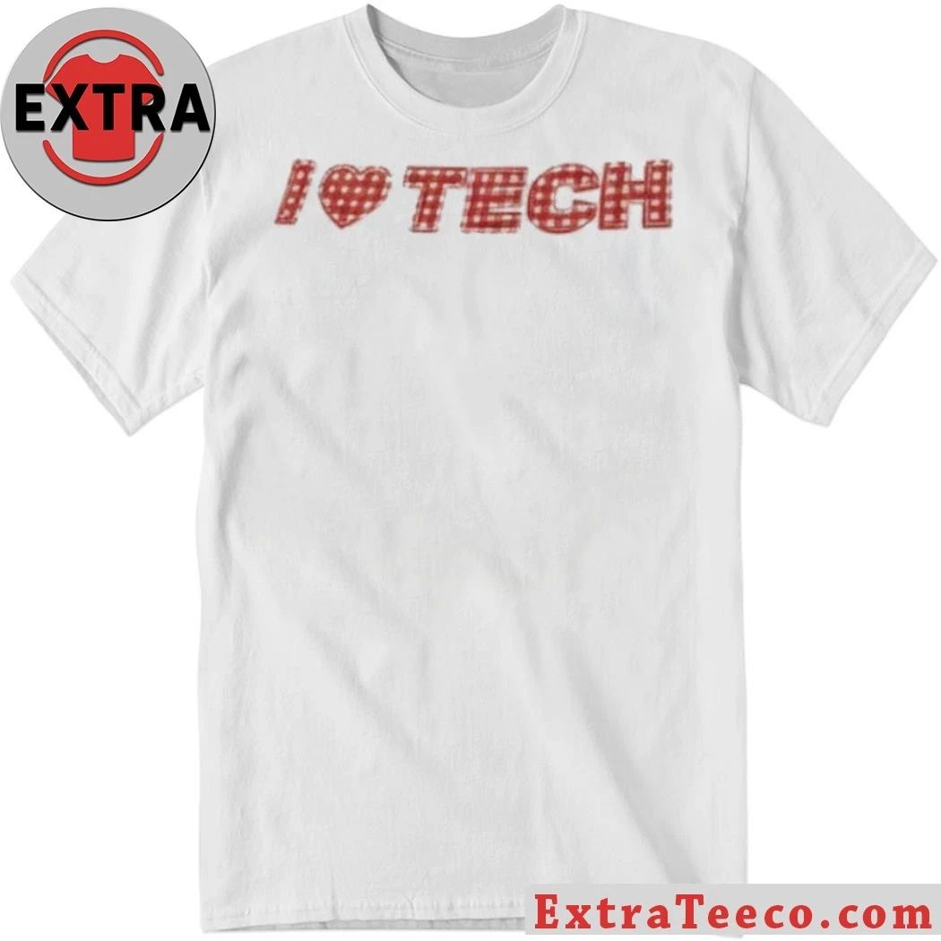 Texas Tech I Heart Tech Shirt Unisex T-shirt, Sweatshirt, Hoodie, Long Sleeve Tee - T-Shirt, Sweatshirt, Hoodie