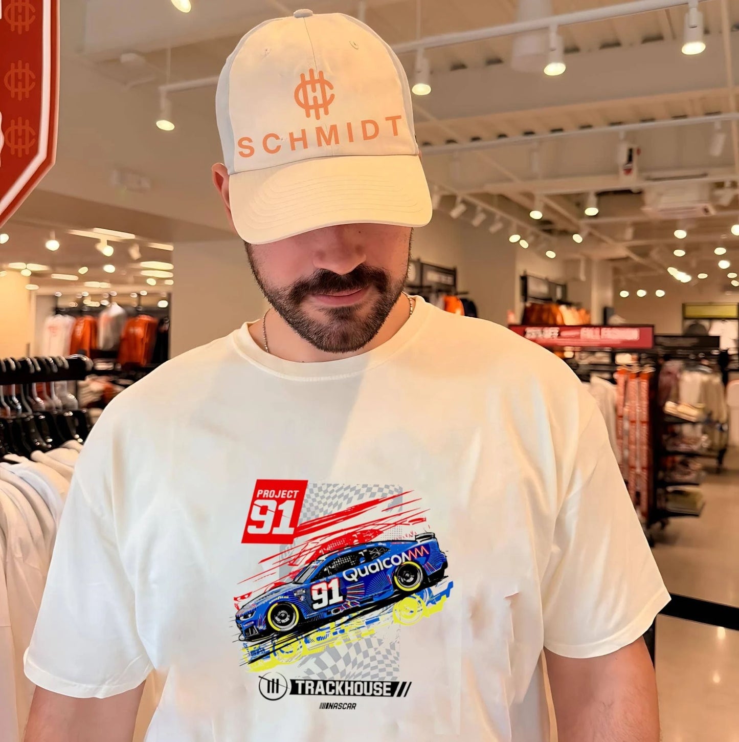 Kevin Magnussen Project 91 Trackhouse Racing Qualcomm NASCAR shirt Unisex T-shirt, Sweatshirt, Hoodie, Long Sleeve Tee - T-Shirt, Sweatshirt, Hoodie