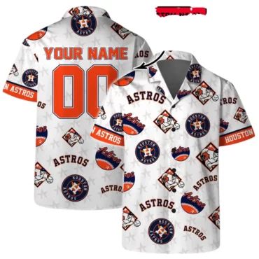 Houston Astros Personalized Fan Hawaiian Shirt Unisex T-shirt, Sweatshirt, Hoodie, Long Sleeve Tee - T-Shirt, Sweatshirt, Hoodie