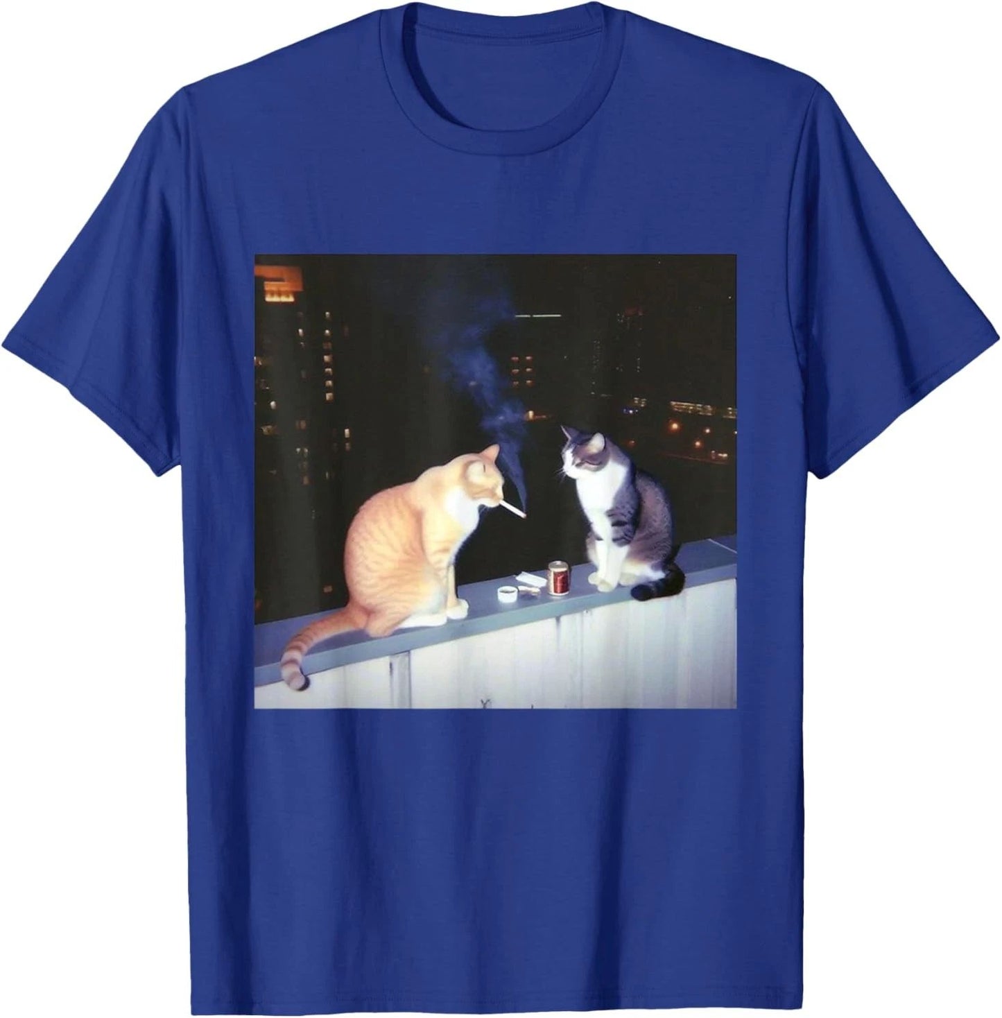 Funny Cat Meme Cat Smoking Cigarette Cat Lovers Men Women T-Shirt Unisex T-shirt, Sweatshirt, Hoodie, Long Sleeve Tee - T-Shirt, Sweatshirt, Hoodie