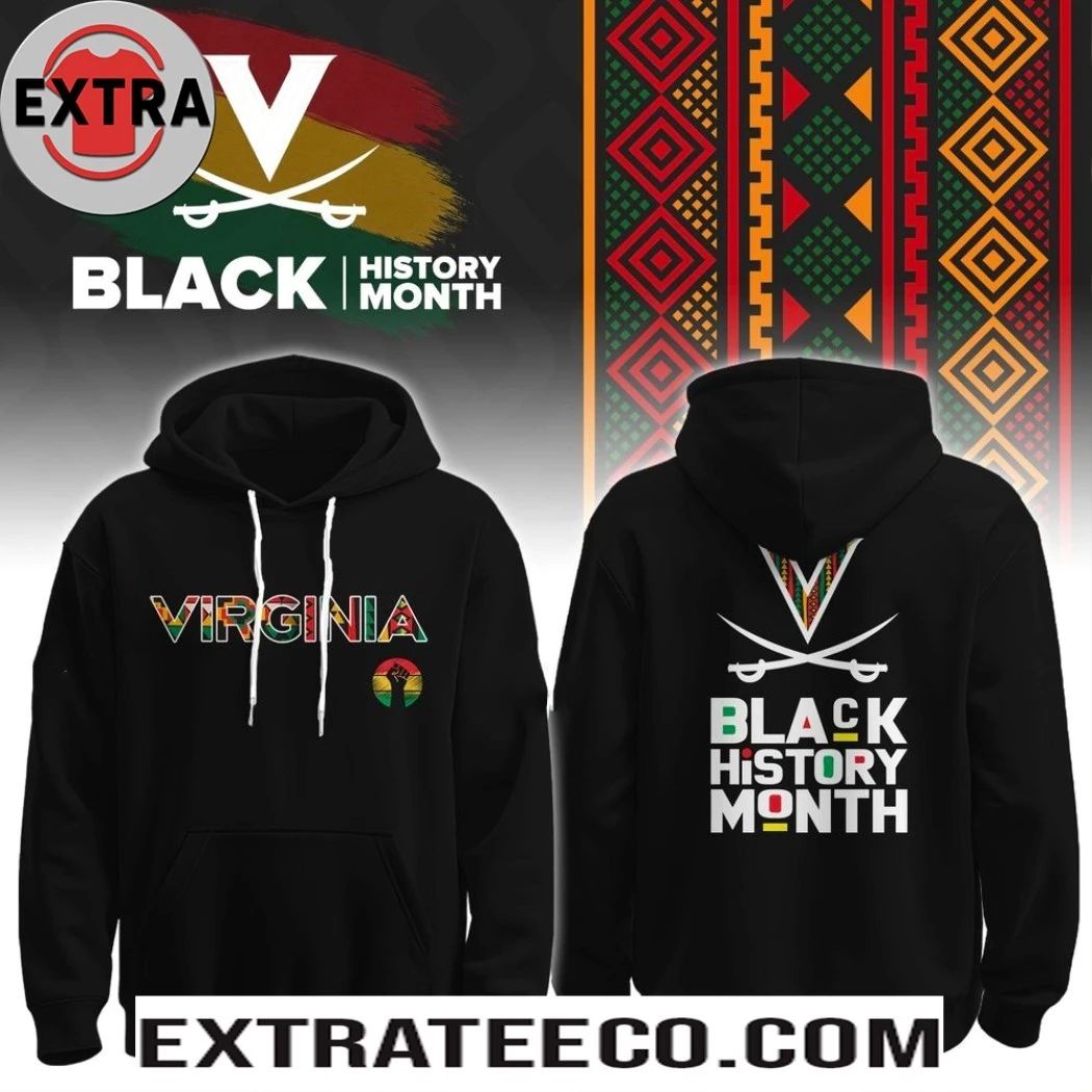 Original Virginia Basketball x Black History Month Logo Two Sided T-Shirt Unisex T-shirt, Sweatshirt, Hoodie, Long Sleeve Tee - T-Shirt, Sweatshirt, Hoodie