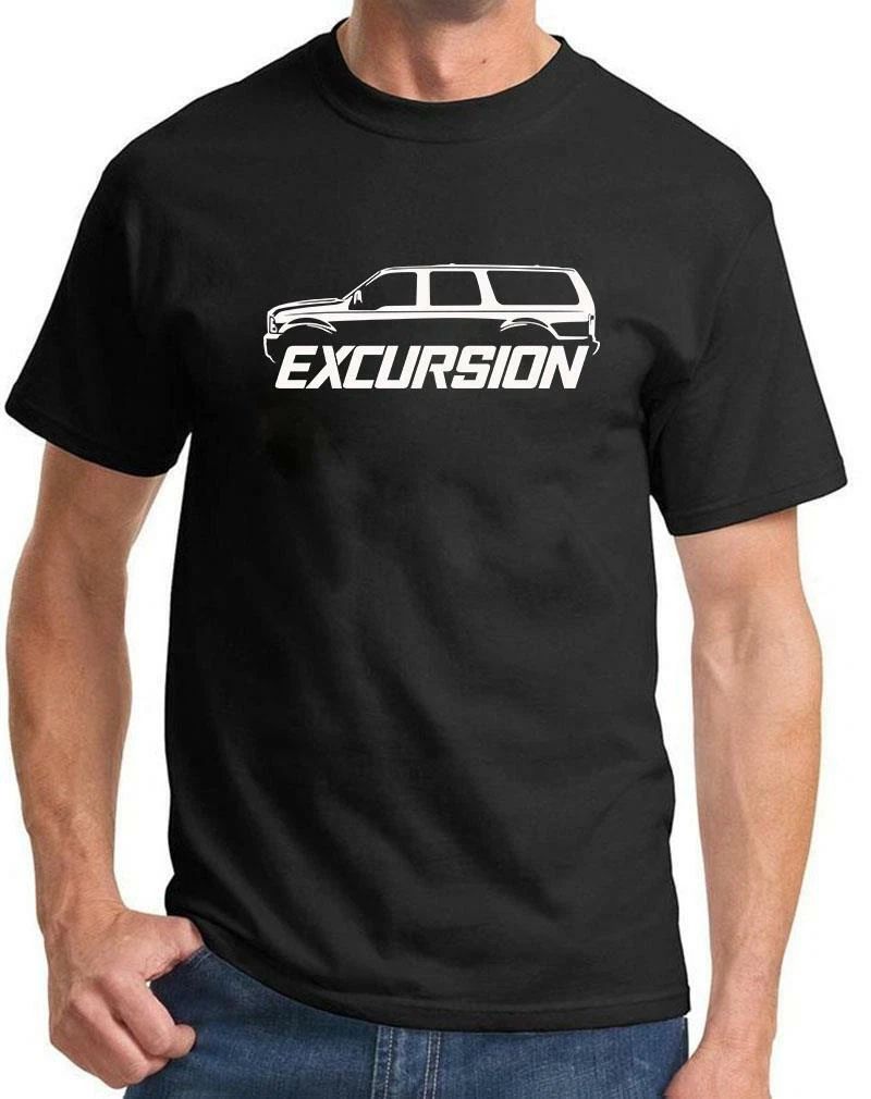 Ford Excursion Truck Classic Outline Design Tshirt NEW COLORS Unisex T-shirt, Sweatshirt, Hoodie, Long Sleeve Tee - T-Shirt, Sweatshirt, Hoodie