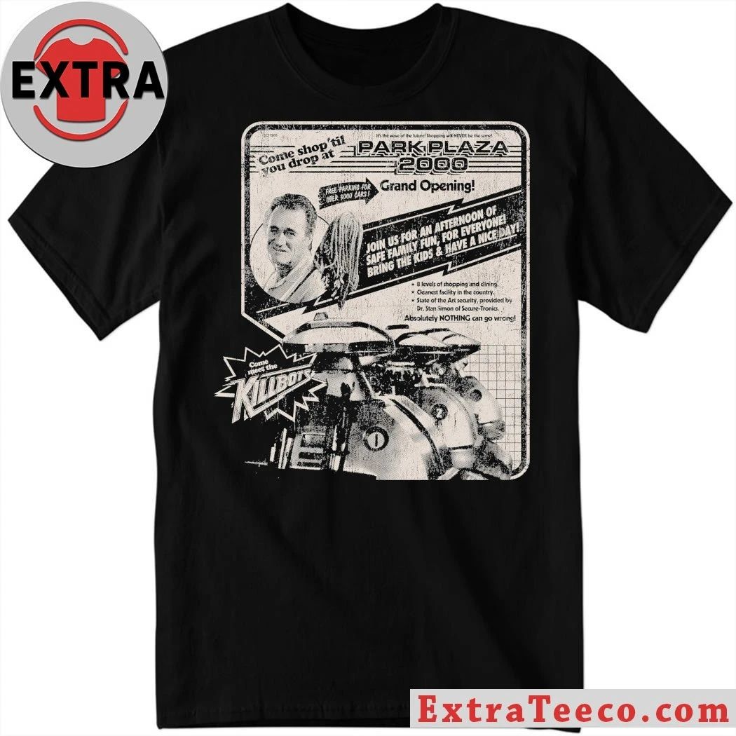 Original Park Plaza 2000 Chopping Mall Shirt Unisex T-shirt, Sweatshirt, Hoodie, Long Sleeve Tee - T-Shirt, Sweatshirt, Hoodie