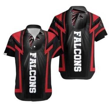 Atlanta Falcons Lightning Bolt Hawaiian Shirt Unisex T-shirt, Sweatshirt, Hoodie, Long Sleeve Tee - T-Shirt, Sweatshirt, Hoodie