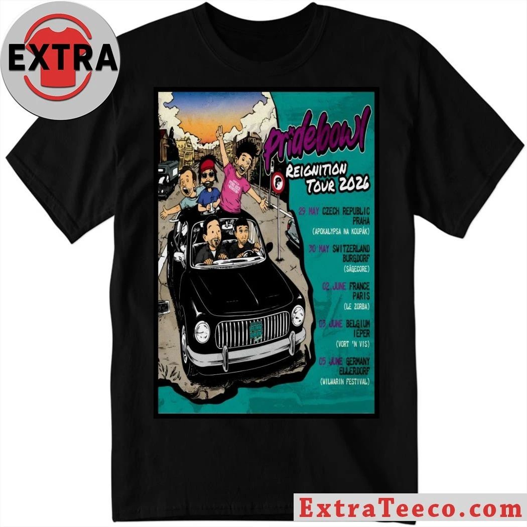 Original Pridebowl 2026 Reightion Tour EU Poster Shirt Unisex T-shirt, Sweatshirt, Hoodie, Long Sleeve Tee - T-Shirt, Sweatshirt, Hoodie