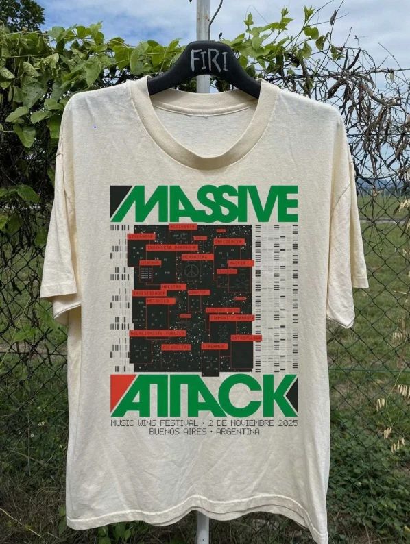 Collection Massive Attack New Poster Band T-shirt Full size S to 5XL Unisex T-shirt, Sweatshirt, Hoodie, Long Sleeve Tee - T-Shirt, Sweatshirt, Hoodie