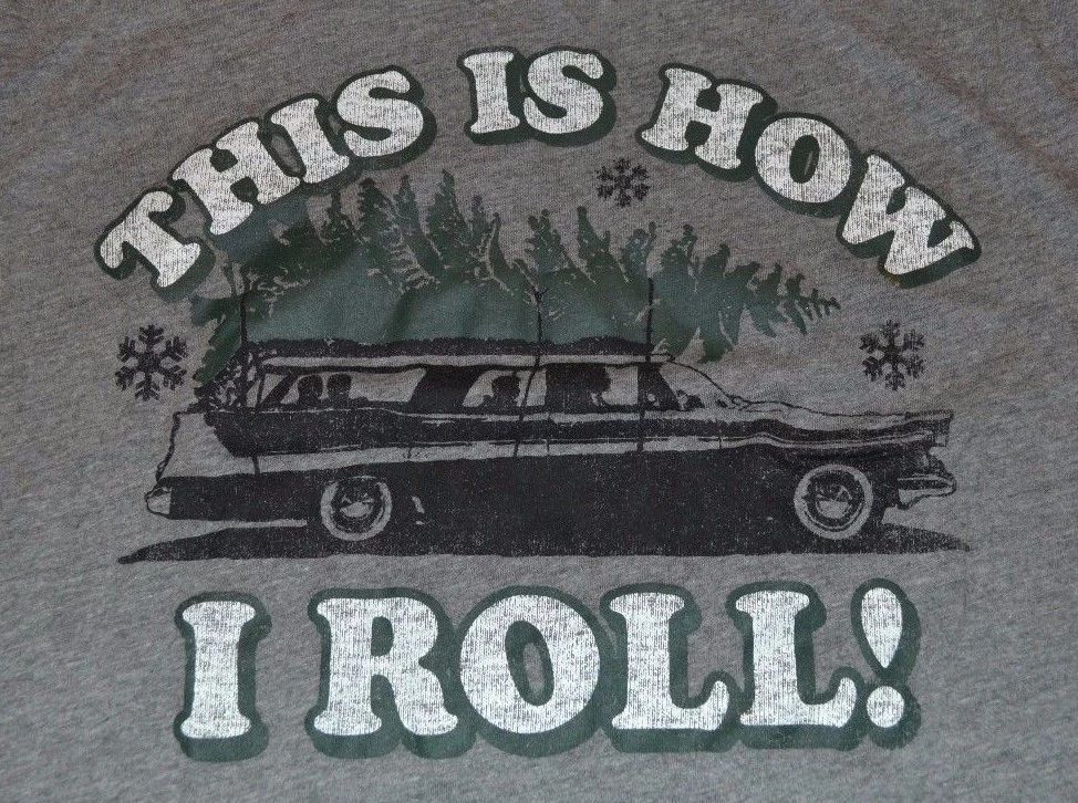 This is How I Roll! Men's Christmas Tee Tree on top Station Wagon Adult T-Shirt Unisex T-shirt, Sweatshirt, Hoodie, Long Sleeve Tee - T-Shirt, Sweatshirt, Hoodie