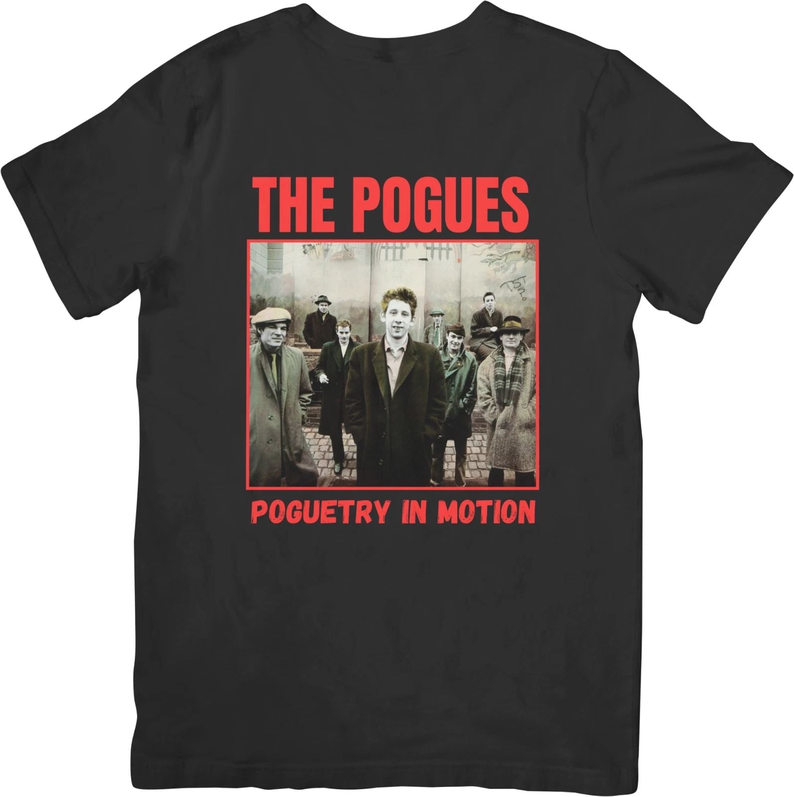 The Pogues Music Unisex Fit suitable for Men & Women Quality Cotton T-Shirt Unisex T-shirt, Sweatshirt, Hoodie, Long Sleeve Tee - T-Shirt, Sweatshirt, Hoodie