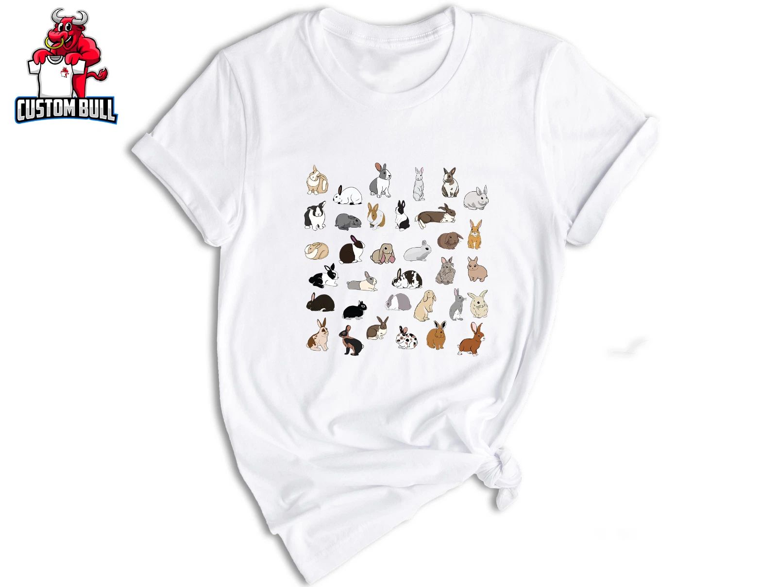 Type Of Rabbits T-Shirt, Bunny Shirt, Cute Rabbits Shirt, Animal Shirt Unisex T-shirt, Sweatshirt, Hoodie, Long Sleeve Tee - T-Shirt, Sweatshirt, Hoodie