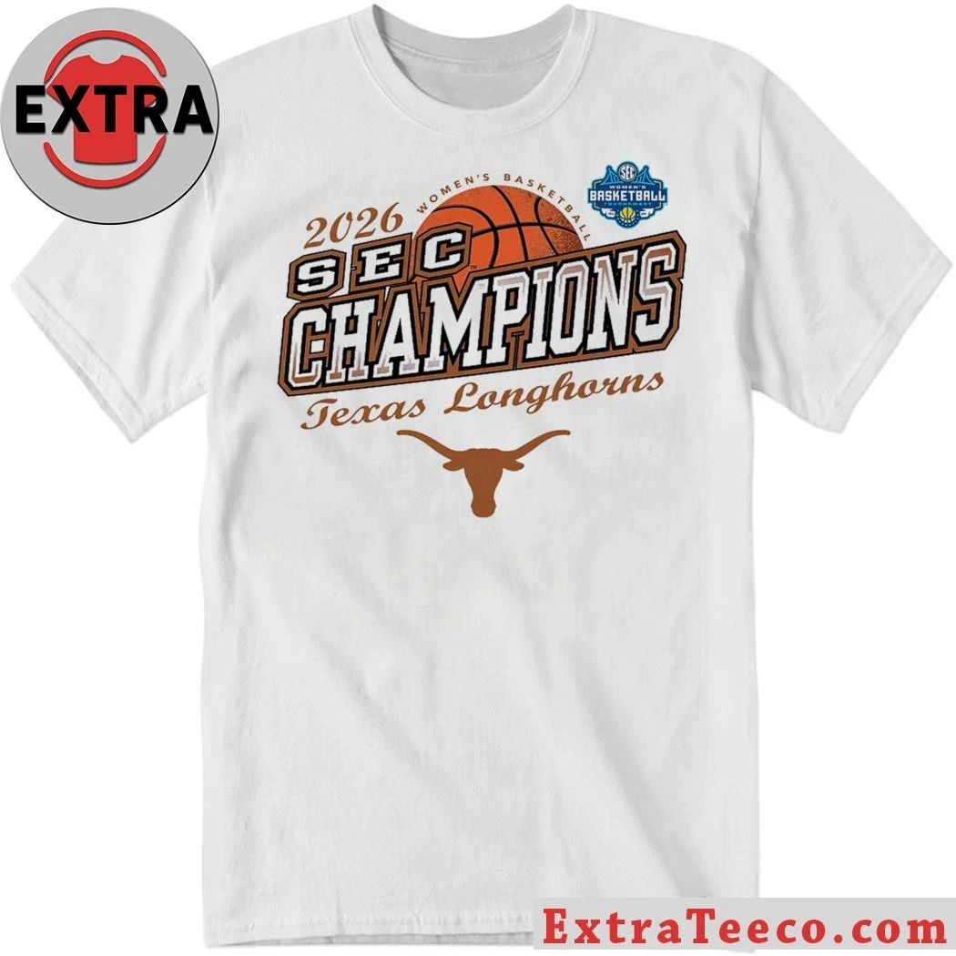 2026 Womens Basketball SEC Conference Champs Texas Longhorns Locker Logo Shirt Unisex T-shirt, Sweatshirt, Hoodie, Long Sleeve Tee - T-Shirt, Sweatshirt, Hoodie