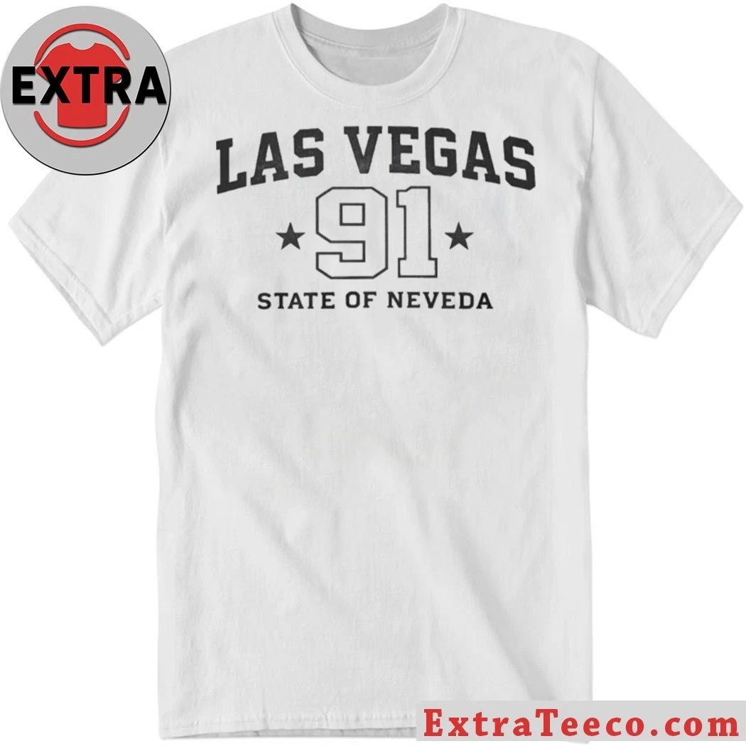 Las Vegas 91 State Of Nevada Tee Shirt Unisex T-shirt, Sweatshirt, Hoodie, Long Sleeve Tee - T-Shirt, Sweatshirt, Hoodie