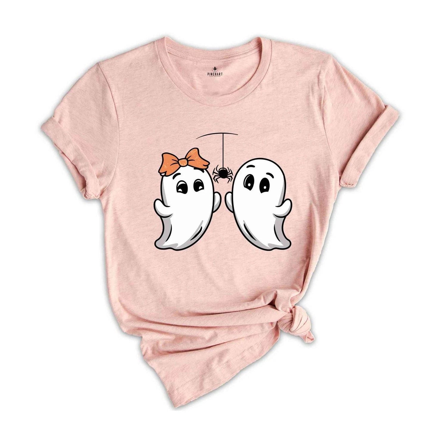 Cute Halloween Shirt, Ghost Shirt, Spooky Halloween Shirt, Cute Halloween Shirt, Unisex T-shirt, Sweatshirt, Hoodie, Long Sleeve Tee - T-Shirt, Sweatshirt, Hoodie