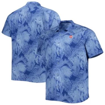 Chicago Cubs Faded Palms Hawaiian Shirt Unisex T-shirt, Sweatshirt, Hoodie, Long Sleeve Tee - T-Shirt, Sweatshirt, Hoodie