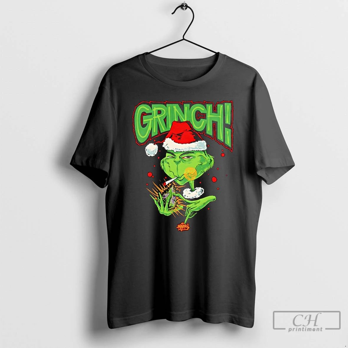 Premium Grinch Stole Christmas Santa Claus Mans T Shirts Unisex T-shirt, Sweatshirt, Hoodie, Long Sleeve Tee - T-Shirt, Sweatshirt, Hoodie