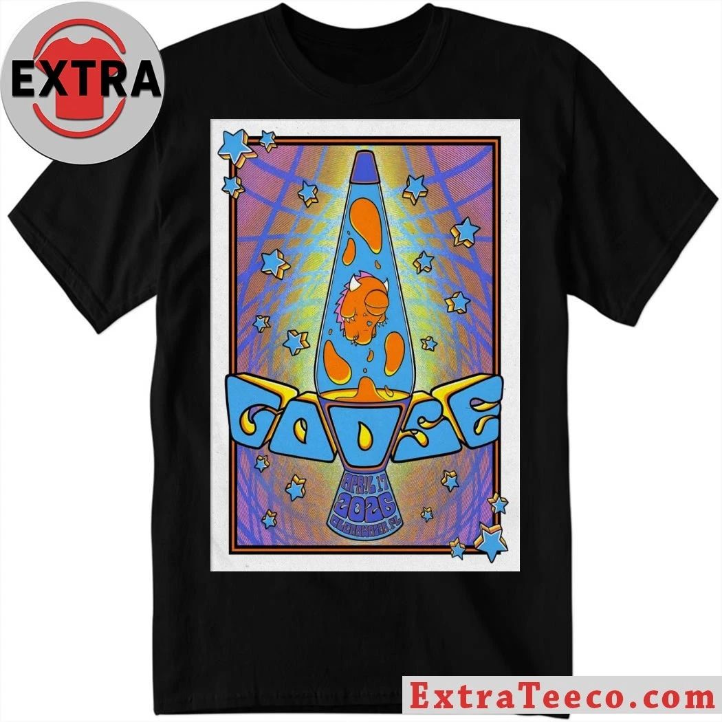 Goose Clearwater, FL Tour On April 17 2026 Poster Shirt Unisex T-shirt, Sweatshirt, Hoodie, Long Sleeve Tee - T-Shirt, Sweatshirt, Hoodie