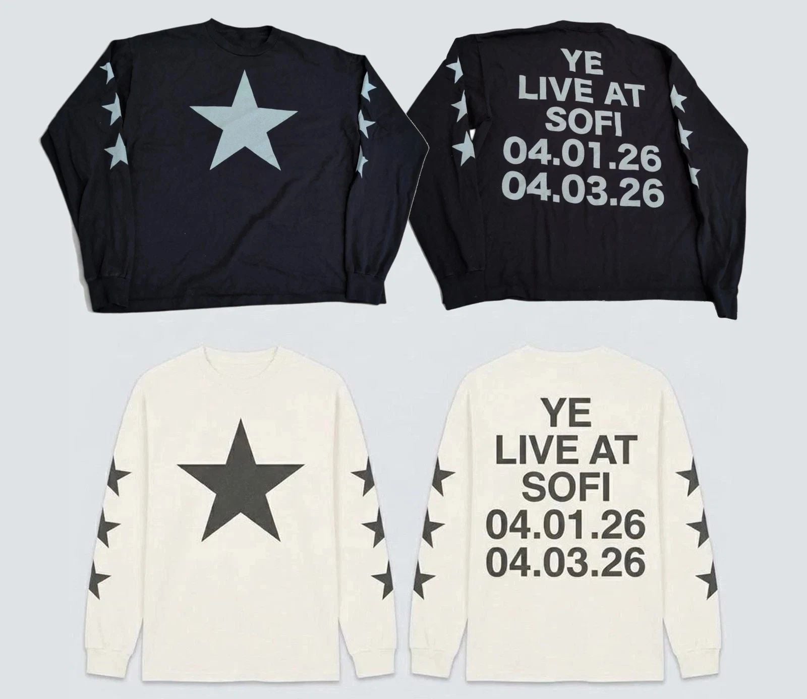 Kanye West BULLY Long Sleeve T-Shirt, New 2026 Live At Sofi Merch reprint Shirt Unisex T-shirt, Sweatshirt, Hoodie, Long Sleeve Tee - T-Shirt, Sweatshirt, Hoodie