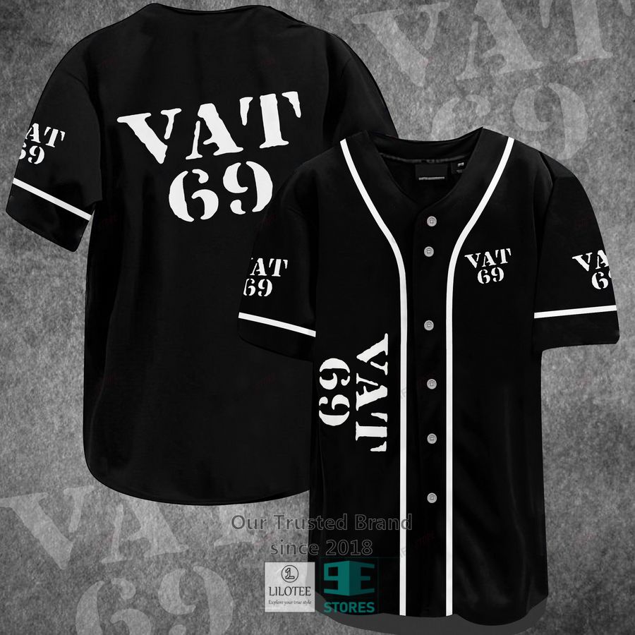 Vat 69 Baseball Jersey Unisex T-shirt, Sweatshirt, Hoodie, Long Sleeve Tee - T-Shirt, Sweatshirt, Hoodie
