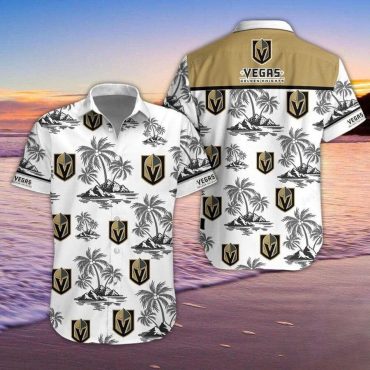 Vegas Golden Knights Coastal Island Hawaiian Shirt Unisex T-shirt, Sweatshirt, Hoodie, Long Sleeve Tee - T-Shirt, Sweatshirt, Hoodie