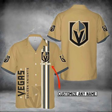 Vegas Golden Knights Elite Custom Hawaiian Shirt Unisex T-shirt, Sweatshirt, Hoodie, Long Sleeve Tee - T-Shirt, Sweatshirt, Hoodie
