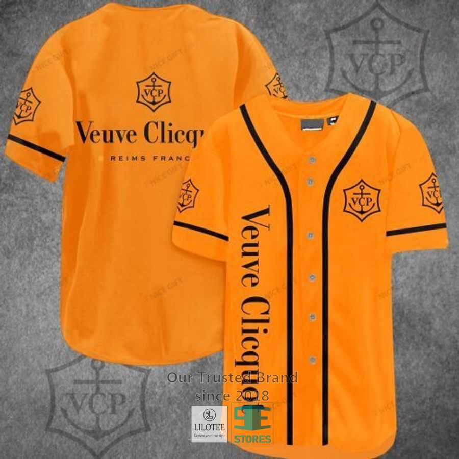 Veuve Clicquot Baseball Jersey Unisex T-shirt, Sweatshirt, Hoodie, Long Sleeve Tee - T-Shirt, Sweatshirt, Hoodie