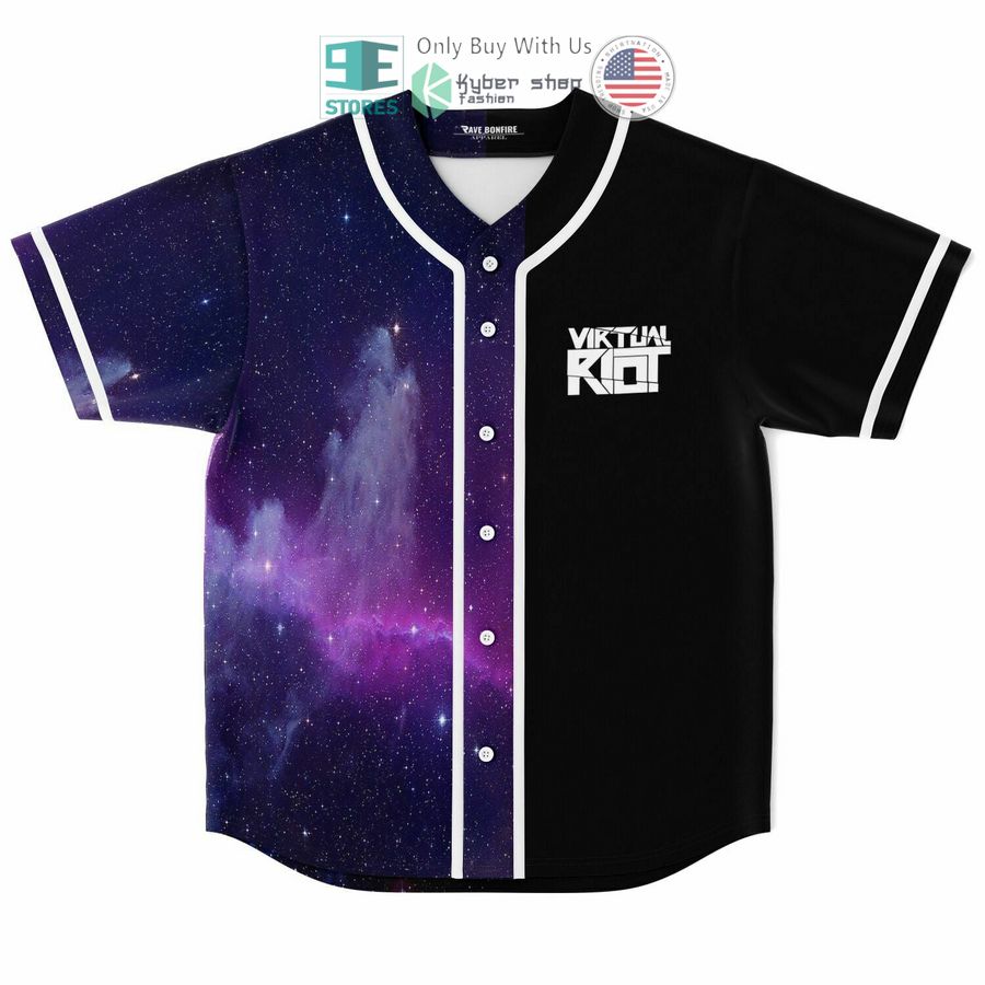 BEST Virtual Riot black galaxy Baseball Jersey Unisex T-shirt, Sweatshirt, Hoodie, Long Sleeve Tee - T-Shirt, Sweatshirt, Hoodie